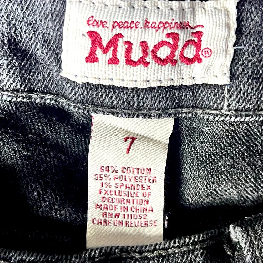 Mudd Jeans with rhinestones size 7 - Picture 4 of 6
